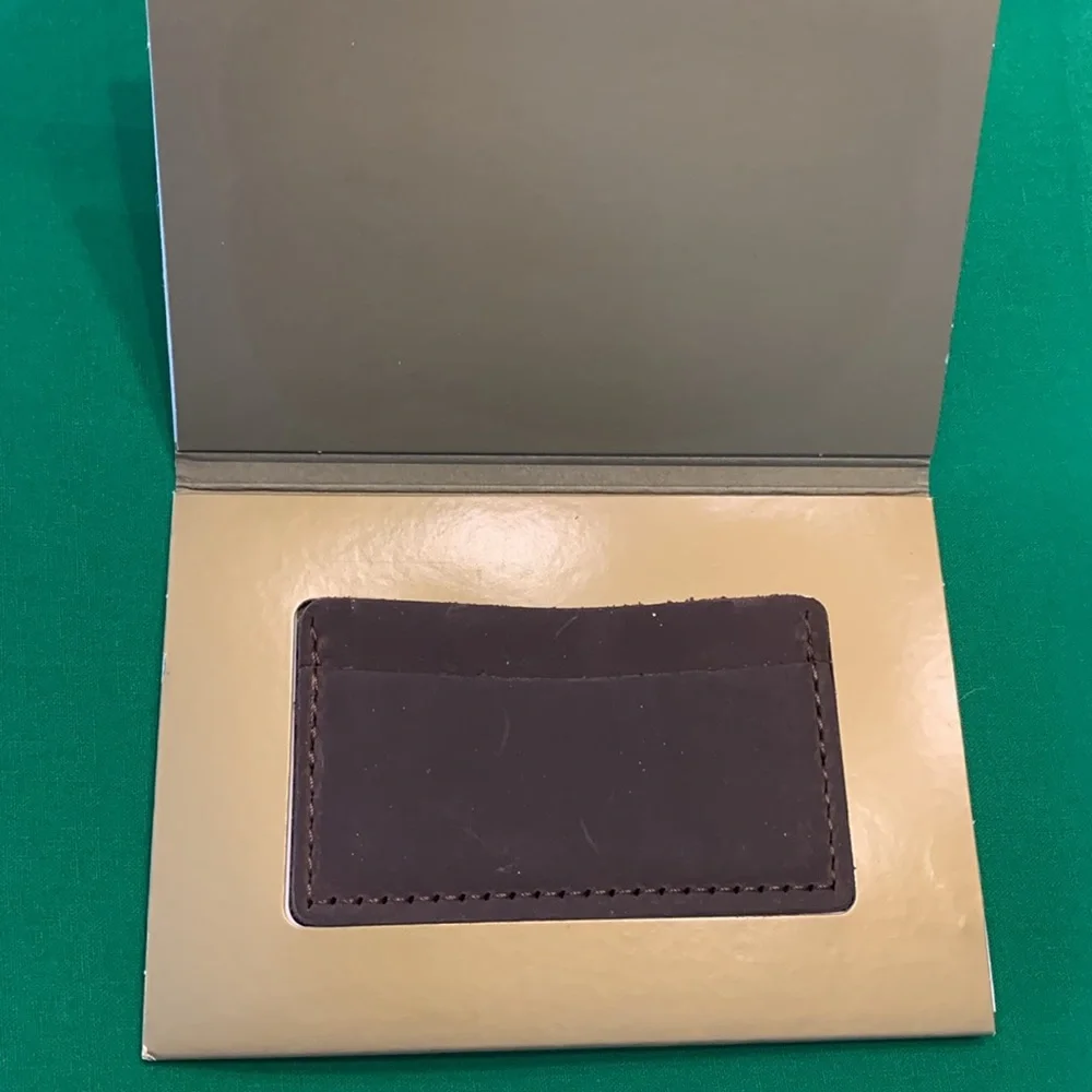Rustico Single Track Brown Leather Wallet